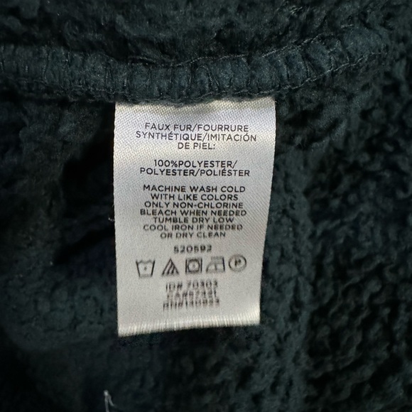 Cozy Dark Green Teddy Jacket - Picture 5 of 5